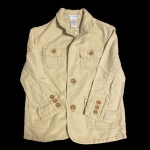 toddler linen blazer
